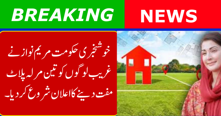 Punjab Introduces Free 3 Marla Housing Scheme for Low-Income Families – Latest Update