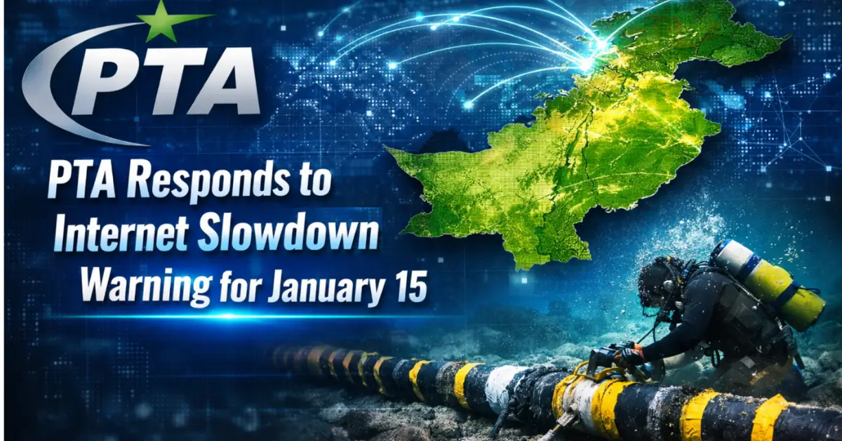 PTA Issues Warning on Potential Internet Slowdown on January 15