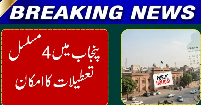 Punjab Likely to Observe 4 Consecutive Holidays in February 2026 – Full Details & Expected Impact